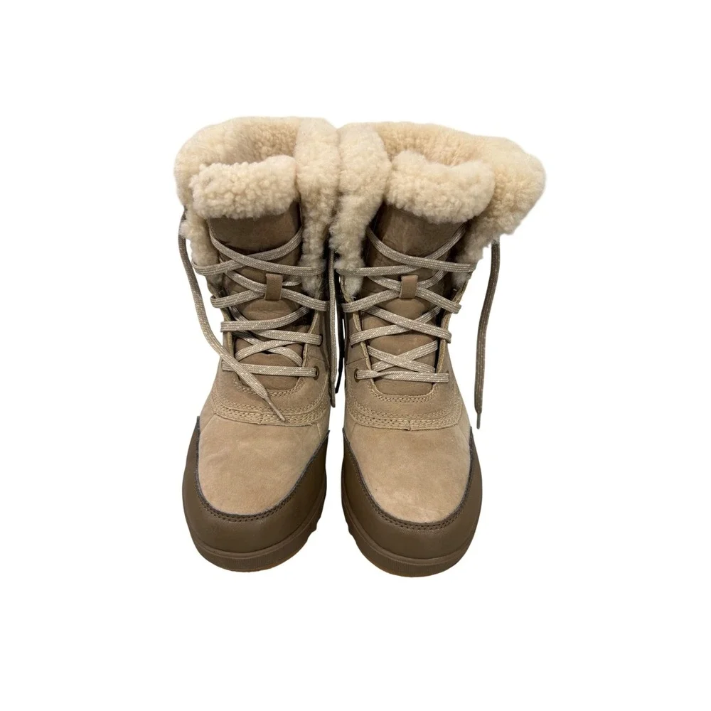 Sorel Anthropologie Tivoli IV Weather Boots Tan Brown Winter Boots Womens 9